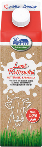 Buttermilk 0.5 %, 1 kg Buttermilk 0.5 %, 1 kg