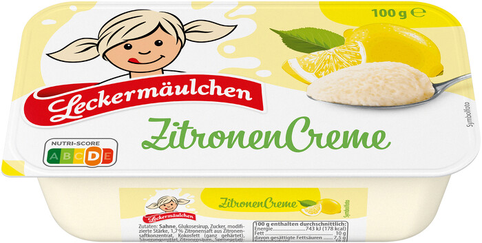 LECKERMÄULCHEN Zitronencreme LECKERMÄULCHEN Zitronencreme