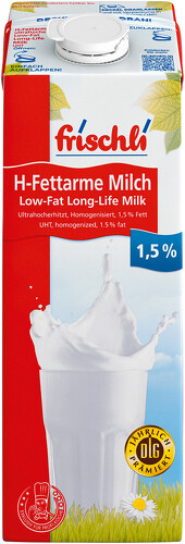 H-Fettarme Milch 1,5 %<br><div style='color:lightblue'>mit Schraubverschluss</div>