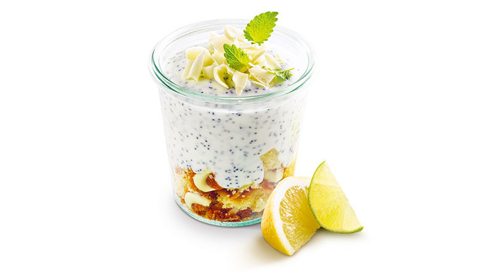 frischli | Buttermilch-Dessert Limette-Zitrone