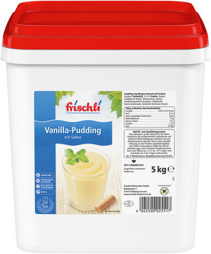 Vanilla-Pudding