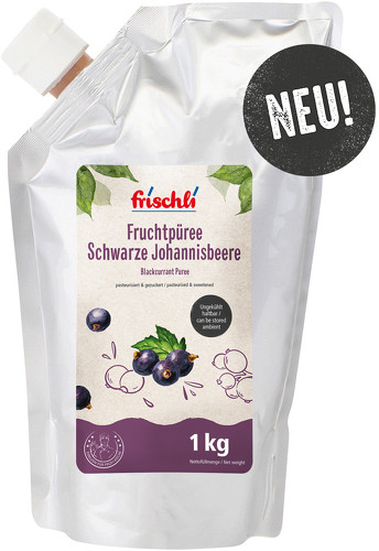 Fruchtpüree Schwarze Johannisbeere Fruchtpüree Schwarze Johannisbeere