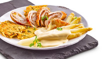 204 Putenbruströllchen mit Spargel