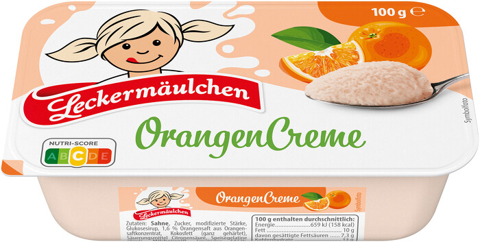 Leckermäulchen OrangenCreme 100 g Leckermäulchen OrangenCreme 100 g