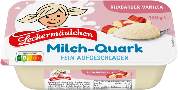 frischli  Leckerm. Rhabarber-Vanilla<br>Frühling & Sommer<br>150 g