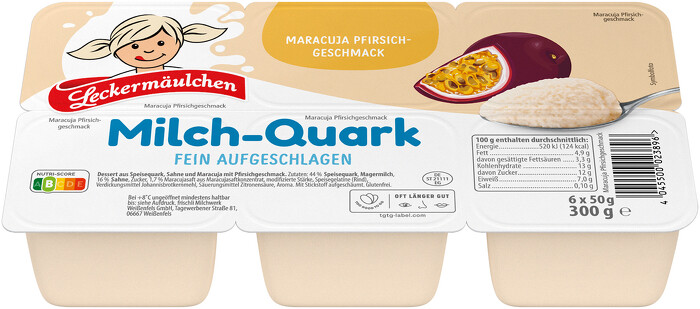 Leckermäulchen Maracuja Pfirsich<br>6 x 50 g