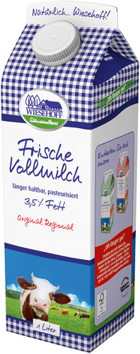 Frische Vollmilch 3,5 % 1 L Frische Vollmilch 3,5 % 1 L