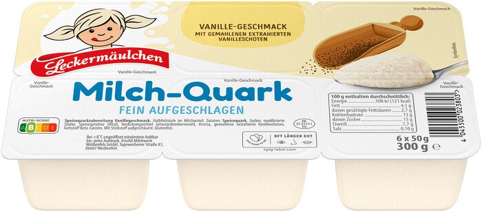 Leckermäulchen Vanille 6 x 50 g Leckermäulchen Vanille 6 x 50 g
